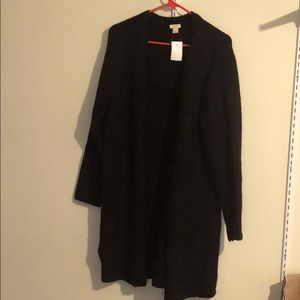 New J.Crew Black Sweater